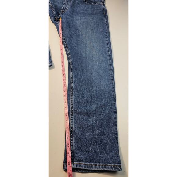 Levis 512 tapered blank tab jeans sz 38x30 EUC stone blue comfort casual y2k - Picture 9 of 9